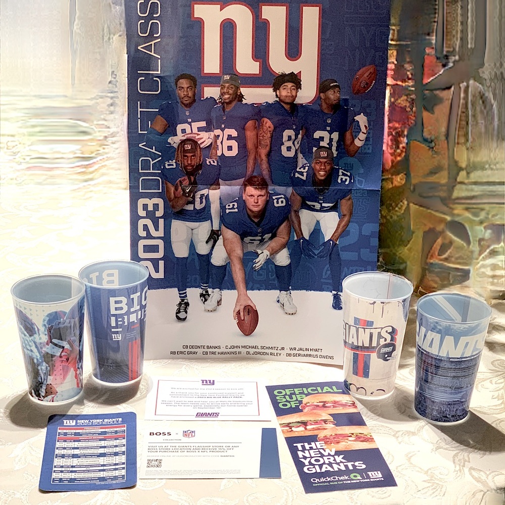New York Giant Fans combination package.